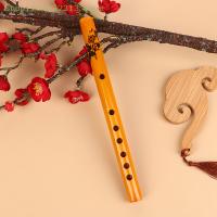 Flauta De Bambú Con 6 Agujeros Instrumento Musical De Madera Para Estudiantes Guía Para Principiantes En Instrumentos Musicales - details 2