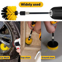 Juego De 6 Piezas De Cepillo De Taladro Multifuncional Con Conector Extendible Para Limpieza Eléctrica De Baño Tubería Kit De Cepillos De Escrubación De Nylon - details 6