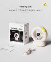 Lámpara Nocturna LED Panda Astronauta Para Niños Luz De Noche USB Recargable Silicona Protección Ocular Iluminación De Escritorio - details 14
