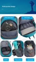 Mochila Ligera Para Viaje Unisex Deporte Al Aire Libre Senderismo Acampar Escalada Rucksack Pequeño Nylon Multifuncional - details 7