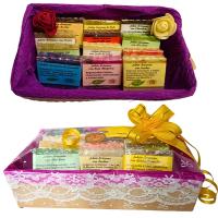 12 Jaboncitos Artesanales Variados (Aleatorios) de 30g. Pack Degustación de Jabones Naturales para Cara, Cuerpo, Piel grasa, seca, sensible... PumarShop Cinnia Natura. - details 2
