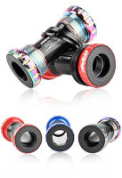 Nanlio Bottom Bracket De Aleación De Aluminio Con Rosca Y Embrague BSA Para Bicicleta De Carretera Y MTB 68/73 Mm Impermeable Piezas De Eje De Rodamientos BB91 - details 15