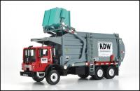 KDW Camión De Basura a Escala 1:24 Para Niños Juguetes De Limpieza De Aluminio Vehículo De Juego Para Niños Regalo - details 4