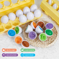 Juego De Educación Matemática Montessori Para Niños 12PCS Juguetes Inteligentes De Huevos Y Tornillos 3D Puzzle Educativo Para Niños Entre 3 Y 12 Años - details 7