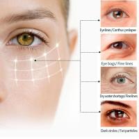 Maquillaje crema loción para una piel bonita y rejuvenecedora mascarilla de buenas noches cuidado facial crema bajo los ojos círculos oscuros crema de ojos vitamina C crema de ojos antienvejecimiento para mujeres bolsa de ojos hidratante de ojos crema de - details 5
