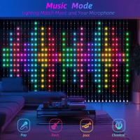 Luces Inteligentes USB Para Cortina 63x63 Pulgadas (1.6x1.6m) 256 LEDs Programables Por App Cambio De Color Con Sincronización Musical DIY - details 7