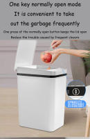 Basurero Automático De Cocina 12L Con Sensor De Movimiento Cubierta Impermeable Basurero Inteligente Rectangular Para Cocina Y Dormitorio - details 5