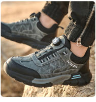 Zapatos De Seguridad Para Hombre Con Punta De Acero Antipinchazos Antideslizantes Y Antiprensión Suela De Goma Moda Trabajo Industrial - details 18
