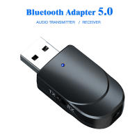 -Adaptador de Audio 3 en 1 con Bluetooth, receptor USB, transmisor de 3,5mm, conector auxiliar, Dongle para TV, PC, coche, música, reproductor de CD MP3, altavoz - details 0