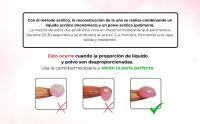Polvo Acrílico - Soft Pink (Rosa Suave) 70g | Bernal Cosmetics - details 4