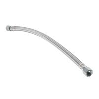 Tubo De Admisión De Compresor De Aire 400mm Válvula De Control De Aire 14/16/19mm Tubo De Acero Inoxidable Plata Para Conectar Sin Aceite Nueva - details 0