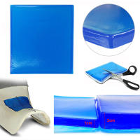 Almohadilla De Goma Para Moto 48/35/25cm Almohadillas De Comodidad Absorción De Choque Para Camping Y Ciclismo 2cm/1cm Grueso - details 3