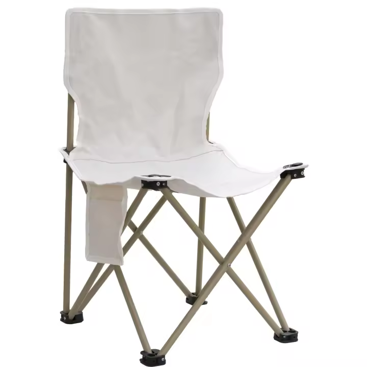 FENGSEN - Silla Plegable para Exteriores en Blanco - Espaciosa y Duradera - 1