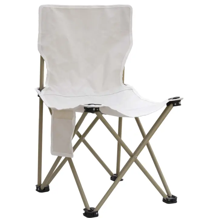 FENGSEN - Silla Plegable para Exteriores en Blanco - Espaciosa y Duradera - 1