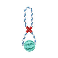DOG'S LIGHT Animal Kingdom Juguete para Perros con Cuerda y Pelota de Caucho Natural - Entrenamiento y Diversión Acuática - Adecuado para Perros Pequeños, Medianos y Grandes - details 1