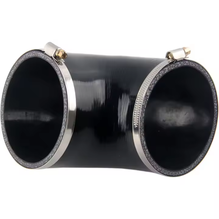 Tubo De Admisión De Silicón Negro 102mm 90 Grados Coupler Turbo Para Turbo Charger Pieza De Automóvil Universal - 1