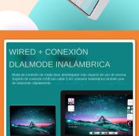 Teclado Mecánico De Juego Aigo GD110 110 Teclas Con Switch Rojo Y Cable USB Tipo-c Teclado Gamer Recargable Sin Retroiluminación - details 9