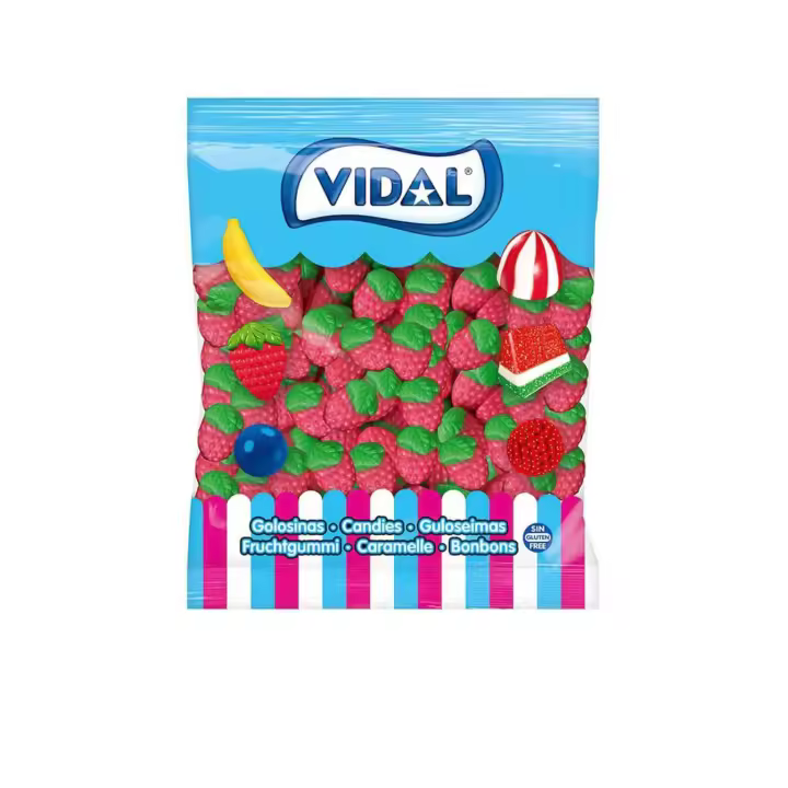 Vidal Golosinas. Fresas Silvestres. Bolsa de 1kg - 1