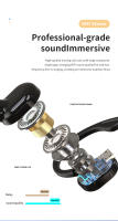 Auriculares Inalámbricos Bluetooth 5.2 Para Negocios Con Cancelación De Ruido Y Micrófono Mini HIFI Bass Para Deportes Y Juegos - details 6