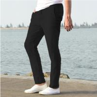 Pantalones De Lino Y Algodón Para Hombre Joggers Camisetas De Calle Transpirables De Color Sólido Verano Suéteres Suelto 5XL - details 14