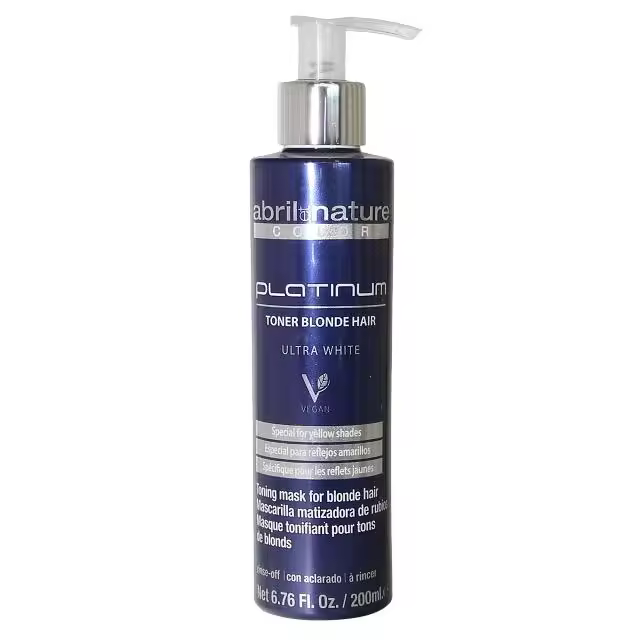 Mascarilla violeta Platinum para cabellos rubios y canas abril et nature  Cosmética Capilar - 1
