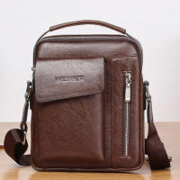 Bolso De Hombro Vintage Para Hombres Bolsos Cruzados Retro Con Cierre De Cremallera Bolsa De Mano De Nylon Para Occasiones Versátiles - details 22