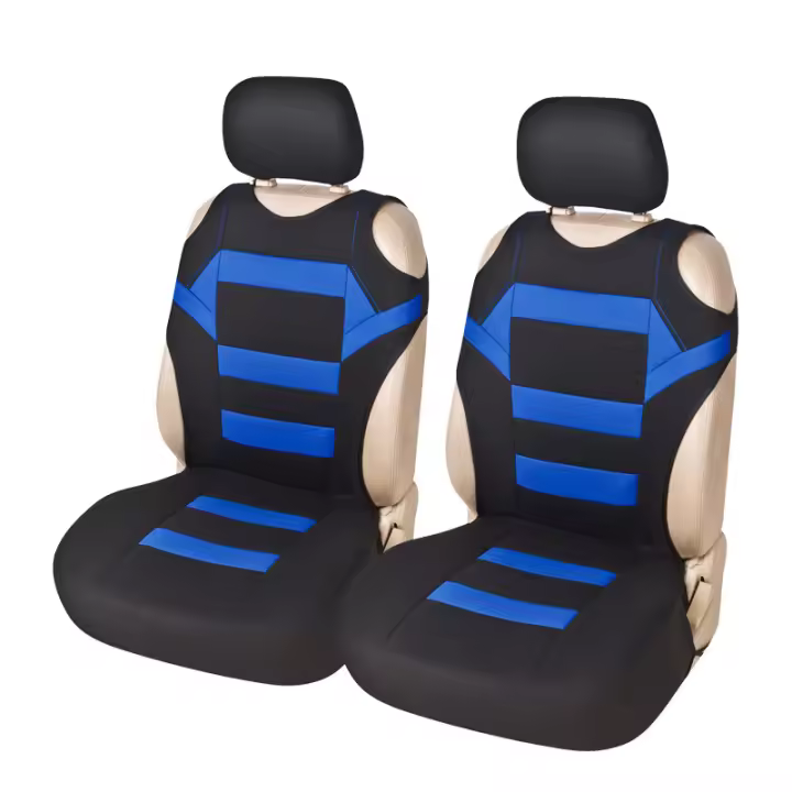 Funda Universal para asiento de coche, funda para cojín de asiento delantero doble, cojín para asiento estilo chaleco, suministros para interior de coche MOV - 1