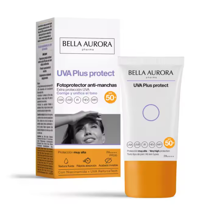 BELLA AURORA UVA PLUS PROTECT FOTOPROTECTOR SPF50 50ML - 1