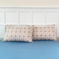 2PCS Fundas Para Almohadas Cómodas Y Suaves Para El Dormitorio No Incluye Insert Material De Poliéster 100% Sin Impresión - details 7