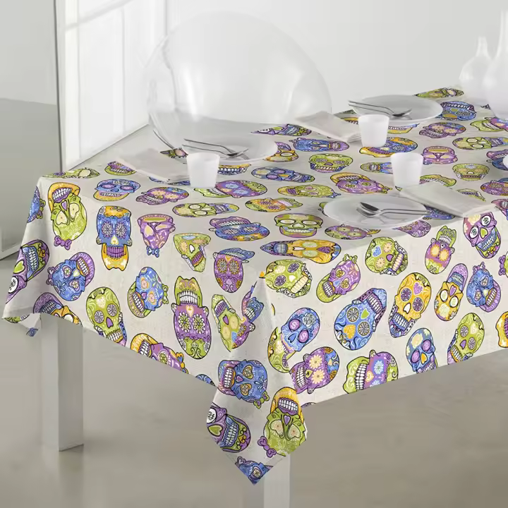 SABANALIA - Mantel de tela antimanchas Jalisco: Elegancia, Durabilidad y Practicidad para tu Mesa (Disponible en varias medidas) - 1