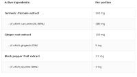 Tumeric + Black Pepper + Ginger 90 caps OstroVit - details 1