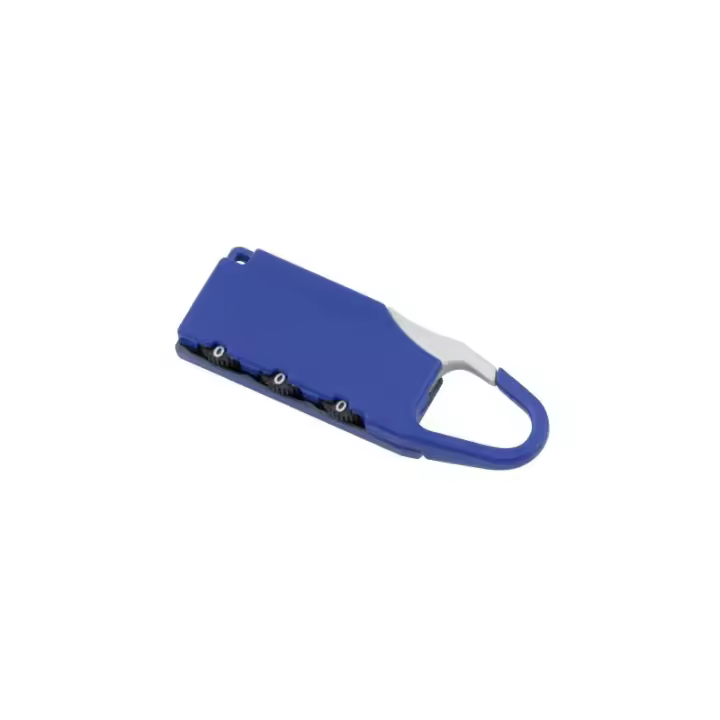 Candado Metálico ZANEX Azul - Seguridad y Protección para tus Pertenencias - 1