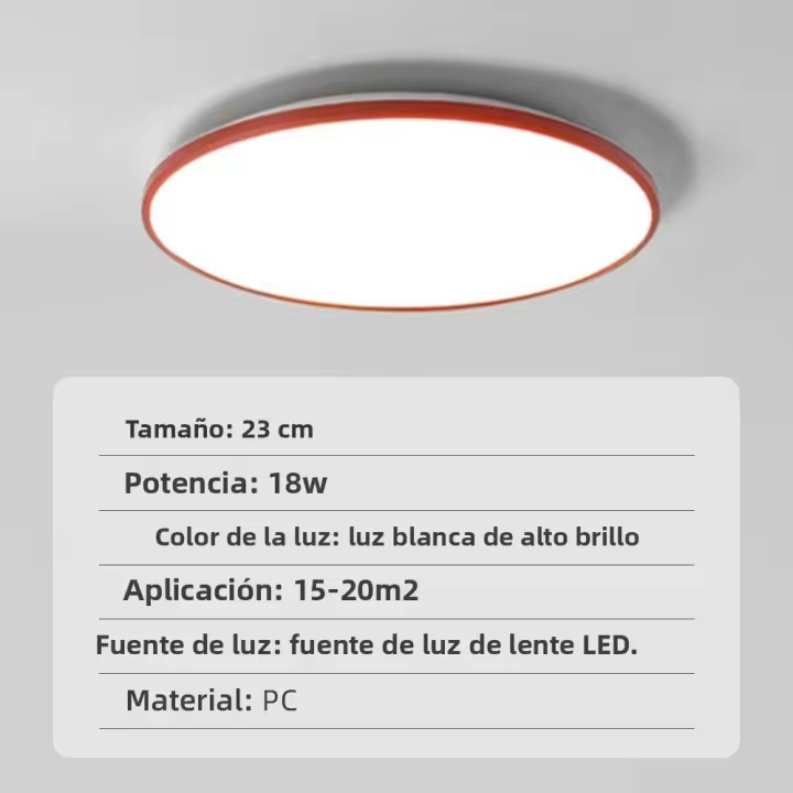 Lámpara De Techo LED Moderna 18W 27W 36W AC 220V Para Interior Habitación Dormitorio Sala De Estar Iluminación Panel LED Eficiente - 1