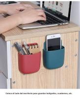 Estante De Pared Para Almacenamiento Organizador De Teléfonos Móviles Y Control Remoto Para Aire Acondicionado Y TV - details 11