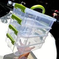 Caja De Almacenamiento De Bloques De Construcción Con Diseño De Cierre Y Partición Hidrofóbica Plegable Para El Hogar Y Herramientas Espacio Ahorrador Y Resistente Al Polvo - details 3