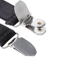 Suspenders Ajustables Para Hombres Y Mujeres 2.5cm X-Back 4 Clips Cinturones Elásticos Para Camisa Y Pantalones Regalo Para Padre Y Esposo - details 3