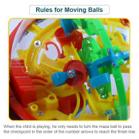 Maze Ball Mini Juego De Lógica 3D Puzzle Perplexus Labyrinto IQ Para Niños Y Adultos Con Soporte De Exhibición Juguetes Educativos - details 5