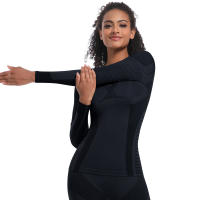 SSITO Ropa de Yoga with Curve de Sirena, ropa de conducción al Aire Libre, ropa de Esquí, ropa interior Térmica Deportiva, ropa de compresión para Corre, Tops para Mujer - details 4