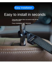 Gancho De Asiento Trasero Multifuncional 2pcs Porta Ansieta Y Almacenamiento Para Coche Herramienta Interior Automotriz Gancho De Espalda De Asiento - details 1