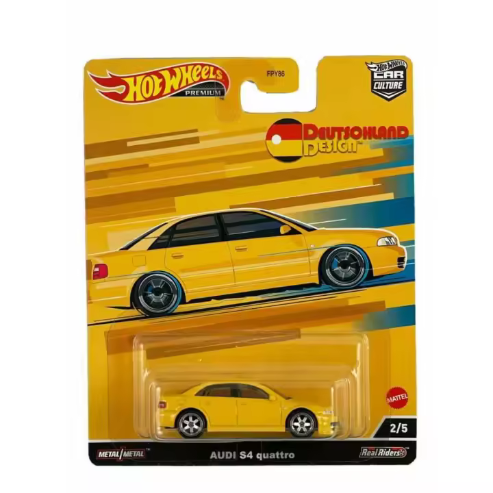 Hot Wheels Premium Audi S4 Quattro  2/5 - 1