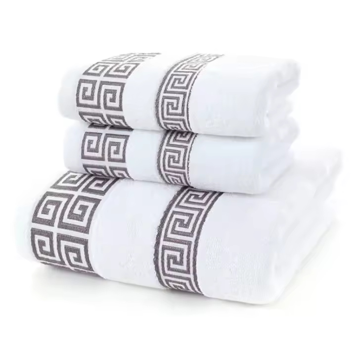 Juego De Toallas De Baño Inyahome 3 Piezas Algodón 100% Suaves Y Gruesas Toalla De Baño Grande 2 Toallas De Mano Lujo Para Baño Y Ducha - 1