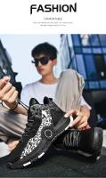 Zapatillas De Baloncesto Para Hombre Deportivas Y Elegantes Antideslizantes Y Transpirables Para Entrenamiento Y Uso Casual Microfibra Rubber - details 23