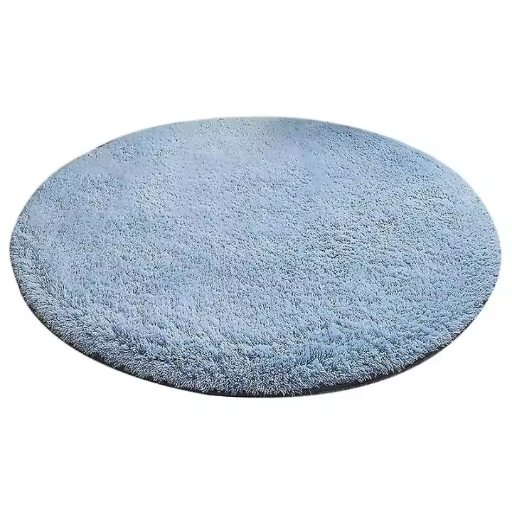 Modern simple Alfombras Gruesa área Redonda Tapetes Sala mecedora Piso Esterillas sudadera dormitorio s Decoración para el hogar - 1