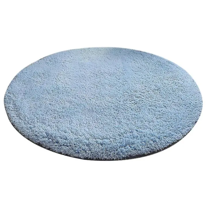 Modern simple Alfombras Gruesa área Redonda Tapetes Sala mecedora Piso Esterillas sudadera dormitorio s Decoración para el hogar - 1
