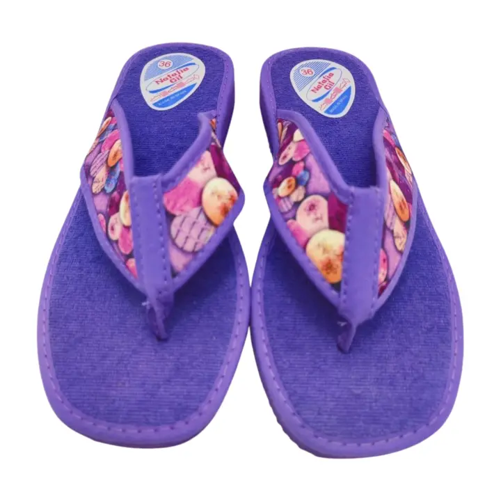Zapatillas de casa para mujer en Chancla de Dedo tipo esclava para verano con Suela Microporosa - Fabricadas en España - Ideales para Después de un Largo Día - Confortables marca Natalia - 1