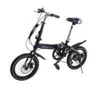 FOLDING BIKE, WHEEL 16" x 2.12 CM, 20" x 2.12 CM 7 SPEED GEARBOX, ADJUSTABLE SADDLE AND MINILLAR HEIGHT, FACUK TO SAVE, SHIPPING 2 DAYS FROM EUROPE. - details 4