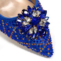 Sandalias De Fiesta Verdes Con Zapatos De Tacón Alto Y Bolso De Venus Chan Estilo INS Punta Redonda Brillante Elegantes Para Mujer - details 35