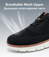 Zapatos Casuales Para Hombre Ligeros Y Transpirables Malla Respirable Comodidad Para Conducir Zapatos De Moda Slip-On Al Aire Libre Talla Verdadera Relleno De Algodón Suela De Goma - details 4