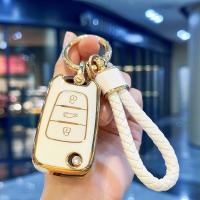 Funda Para Llave De Coche Con Correa Para Hyundai I10 I20 Ix20 I30 Ix35 Kia Ceed Soul Sportage Venga Entrada Sin Llave Control Remoto - details 2