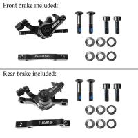 BUCKLOS Calipero De Freno Mecánico Para Bicicleta De Montaña Set De Frenos De Disco 160mm Con Pistón De Calipero Y Rotor - details 1